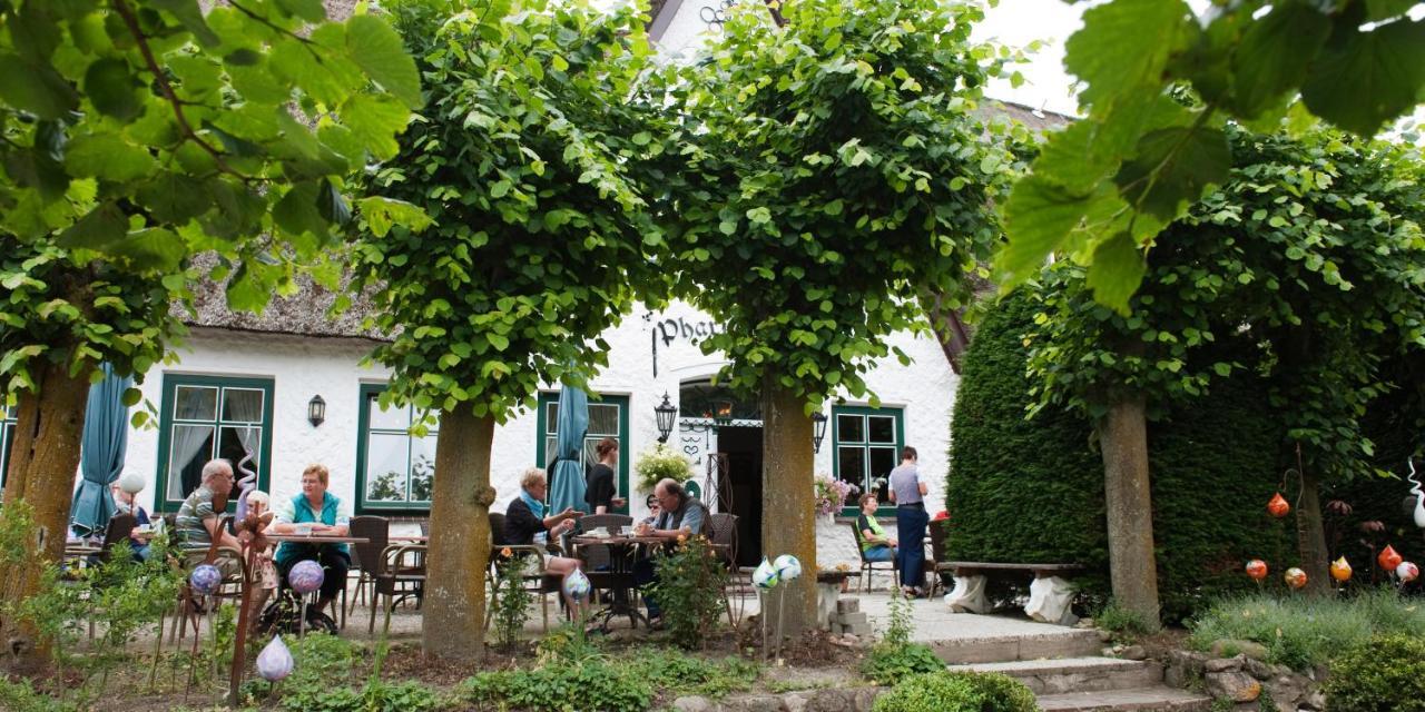 Hotel, Restaurant, Cafe Pharisaeerhof - Nordseeurlaub Mit Hund Nordstrand Exterior foto